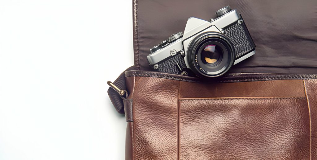  Leather camera backpack - protective, stylish, and ideal for photographers on the move.